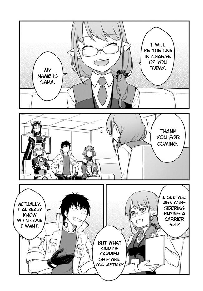 Mezametara Saikyou Soubi to Uchuusen-mochi Datta no de Chap 40.1 - Next Chap 41.1