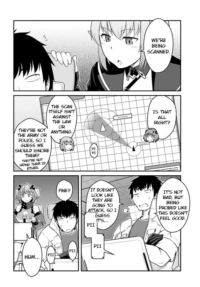 Mezametara Saikyou Soubi to Uchuusen-mochi Datta no de Chap 40.1 - Next Chap 41.1