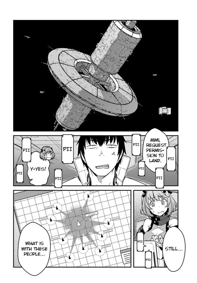 Mezametara Saikyou Soubi to Uchuusen-mochi Datta no de Chap 40.1 - Next Chap 41.1