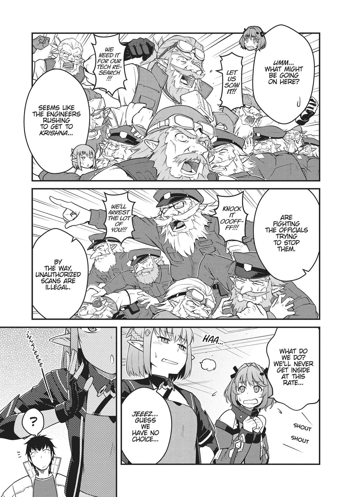 Mezametara Saikyou Soubi to Uchuusen-mochi Datta no de Chap 41 - Next Chap 42