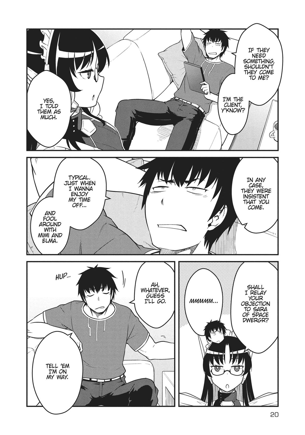 Mezametara Saikyou Soubi to Uchuusen-mochi Datta no de Chap 41 - Next Chap 42