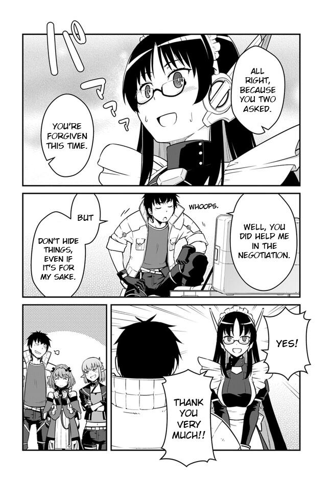 Mezametara Saikyou Soubi to Uchuusen-mochi Datta no de Chap 41.1 - Next Chap 42.1