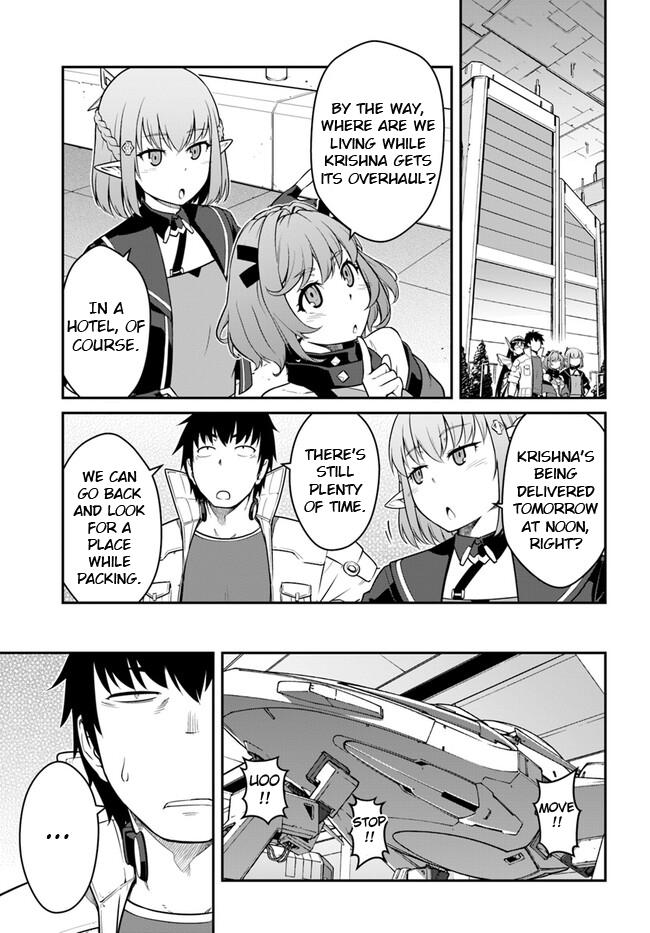 Mezametara Saikyou Soubi to Uchuusen-mochi Datta no de Chap 41.1 - Next Chap 42.1