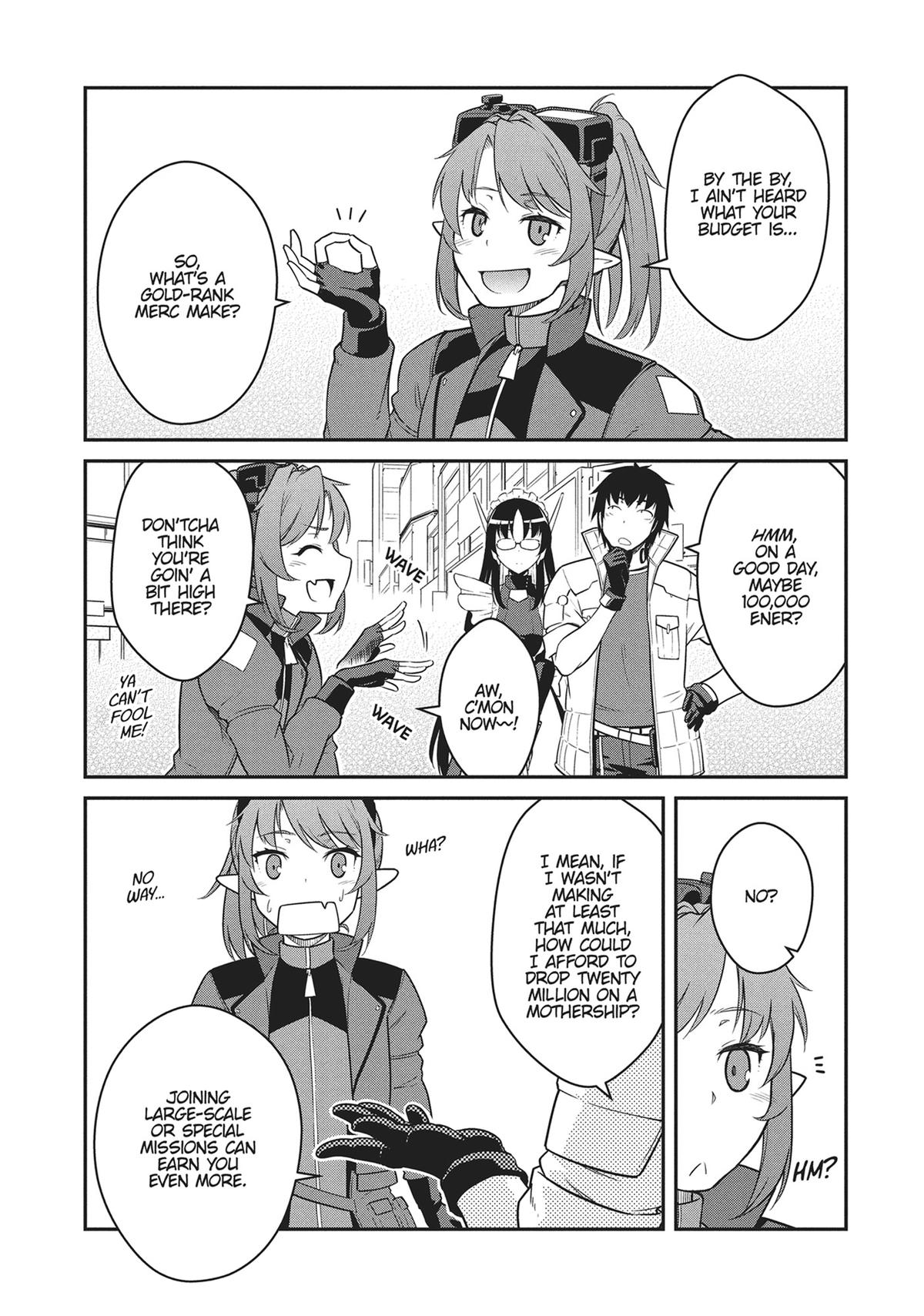 Mezametara Saikyou Soubi to Uchuusen-mochi Datta no de Chap 42 - Next Chap 43