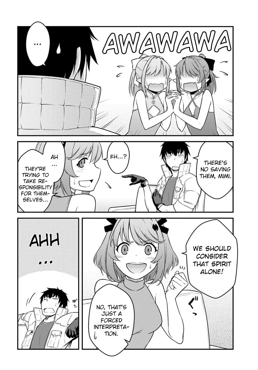 Mezametara Saikyou Soubi to Uchuusen-mochi Datta no de Chap 42.1 - Next Chap 43.1
