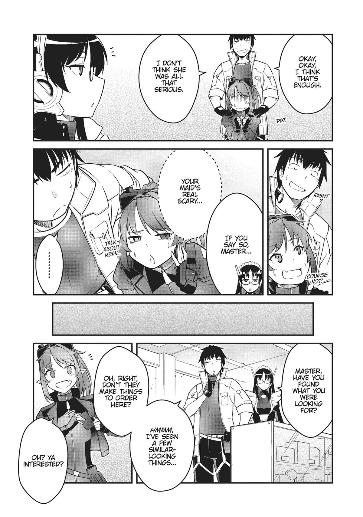 Mezametara Saikyou Soubi to Uchuusen-mochi Datta no de Chap 43 - Next Chap 44