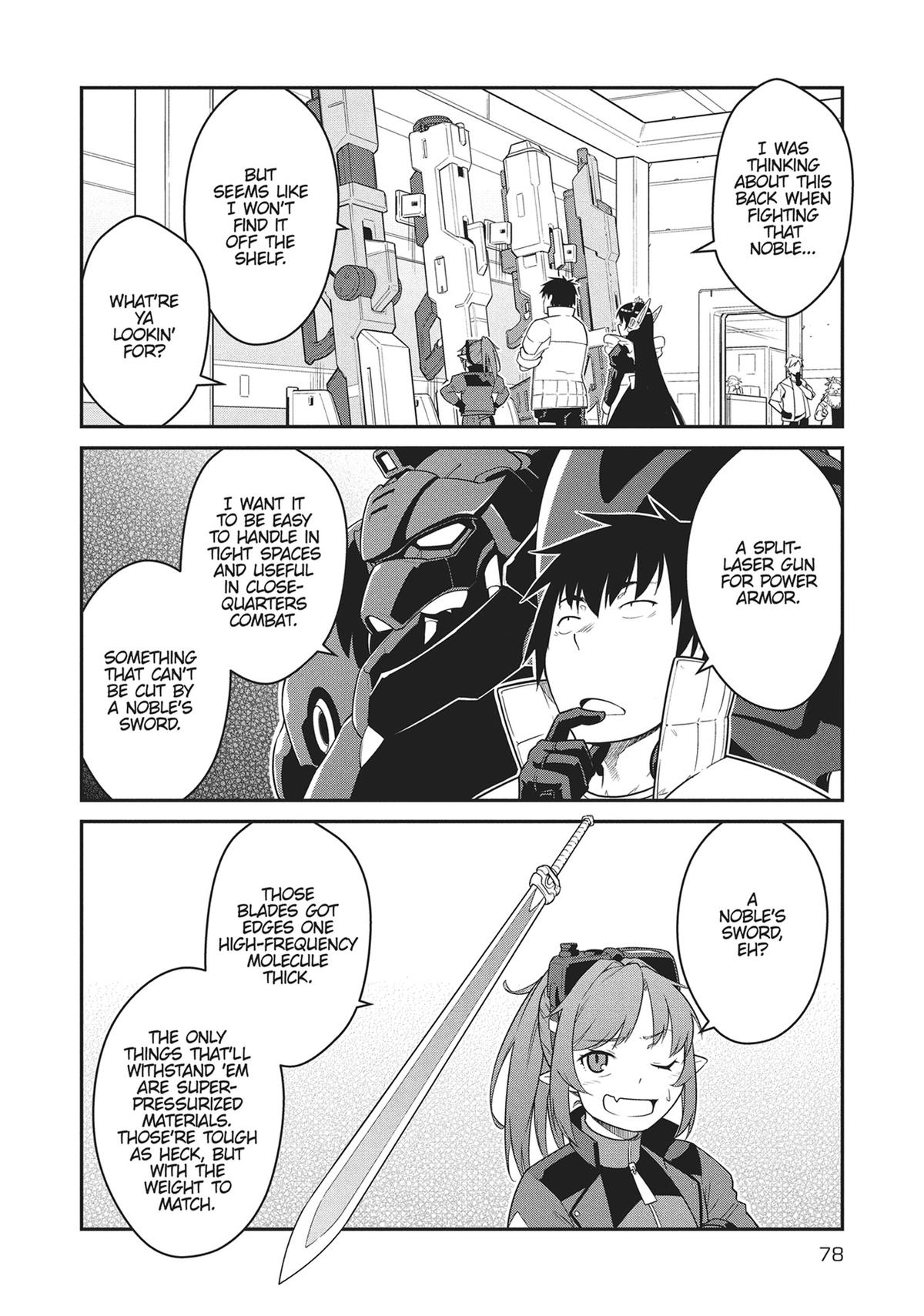 Mezametara Saikyou Soubi to Uchuusen-mochi Datta no de Chap 43 - Next Chap 44