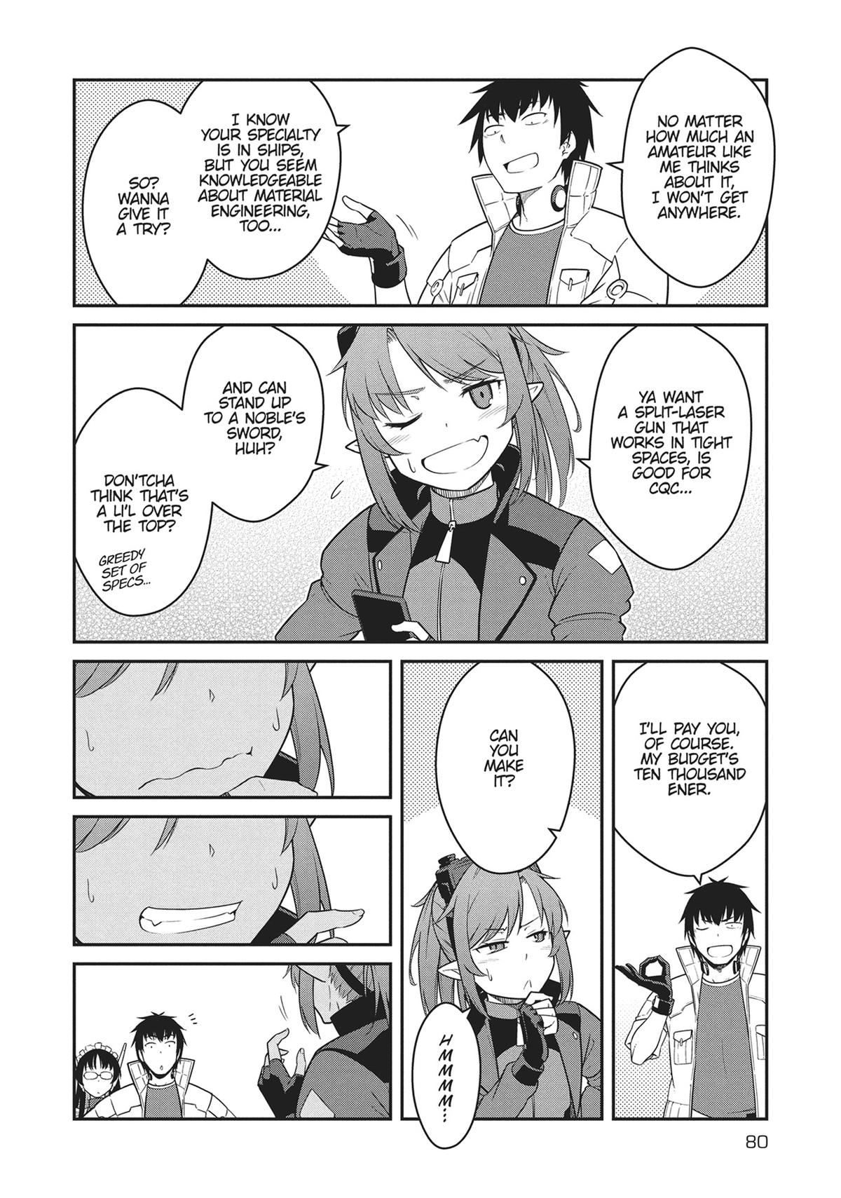 Mezametara Saikyou Soubi to Uchuusen-mochi Datta no de Chap 43 - Next Chap 44