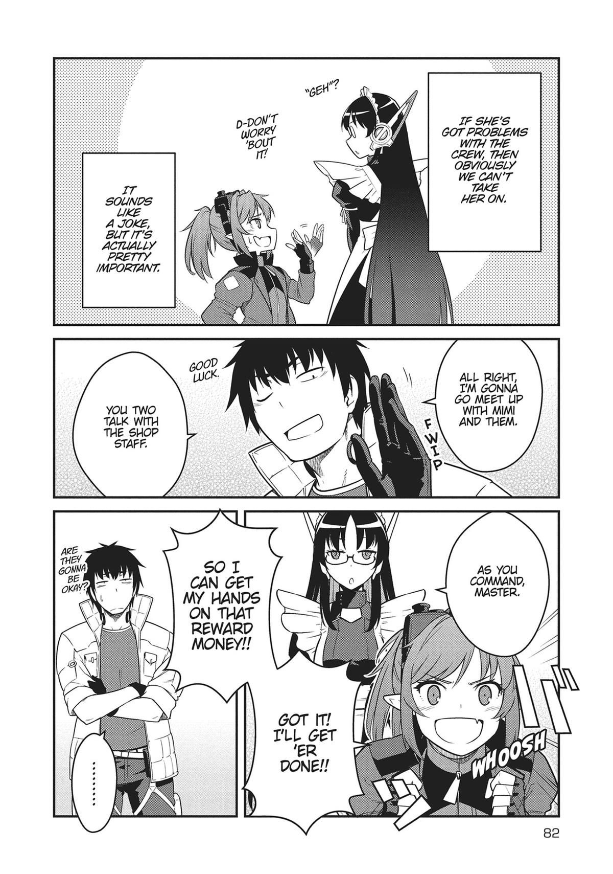 Mezametara Saikyou Soubi to Uchuusen-mochi Datta no de Chap 43 - Next Chap 44