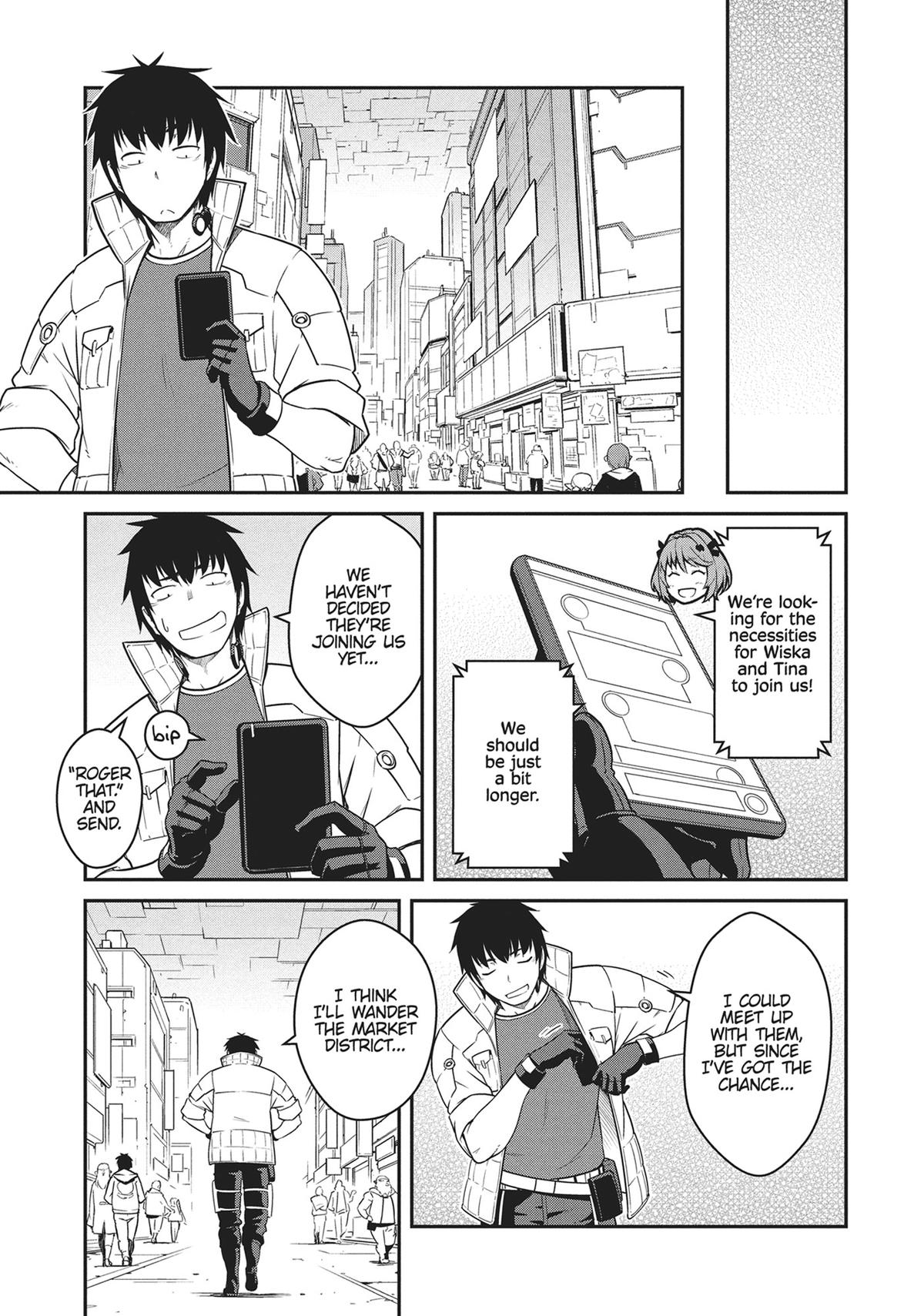 Mezametara Saikyou Soubi to Uchuusen-mochi Datta no de Chap 43 - Next Chap 44