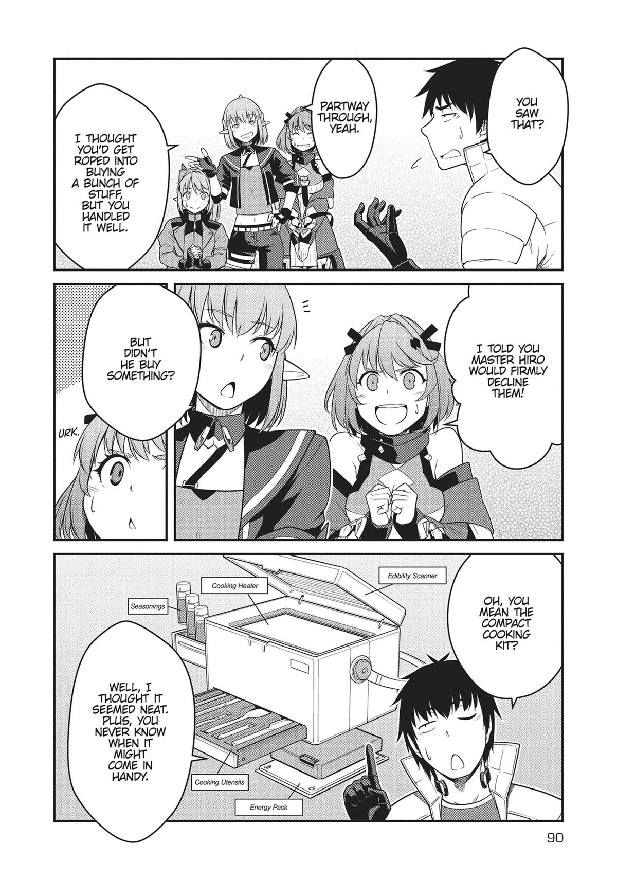 Mezametara Saikyou Soubi to Uchuusen-mochi Datta no de Chap 43 - Next Chap 44