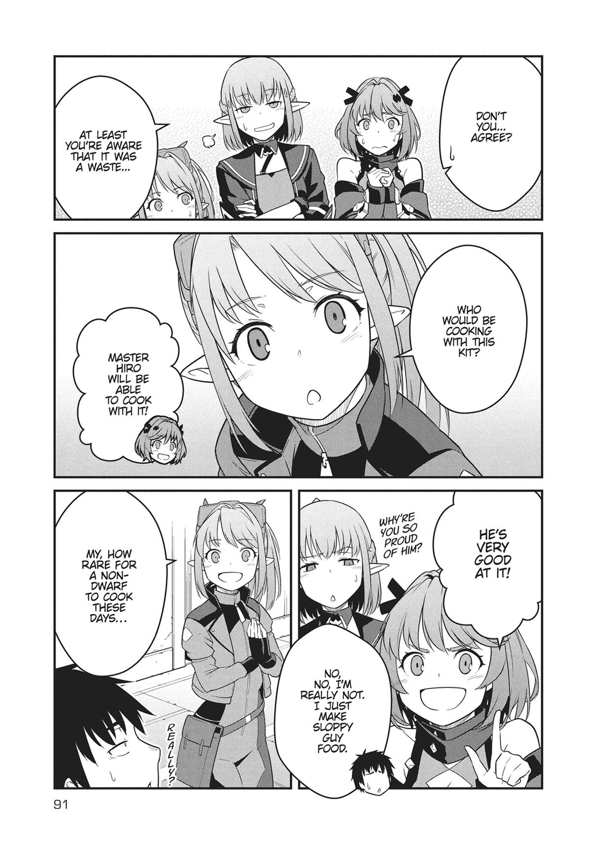 Mezametara Saikyou Soubi to Uchuusen-mochi Datta no de Chap 43 - Next Chap 44