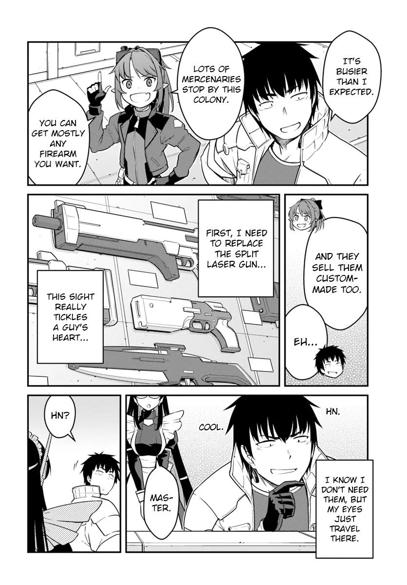 Mezametara Saikyou Soubi to Uchuusen-mochi Datta no de Chap 43.1 - Next Chap 44.1