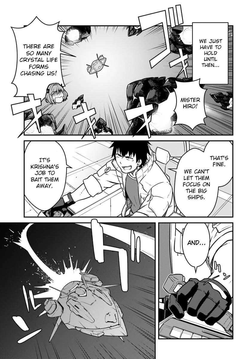 Mezametara Saikyou Soubi to Uchuusen-mochi Datta no de Chap 55.1 - Next Chap 56.1