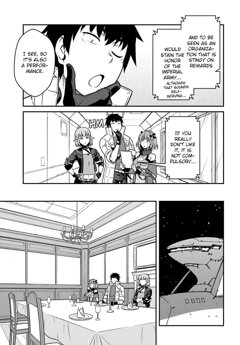 Mezametara Saikyou Soubi to Uchuusen-mochi Datta no de Chap 55.1 - Next Chap 56.1