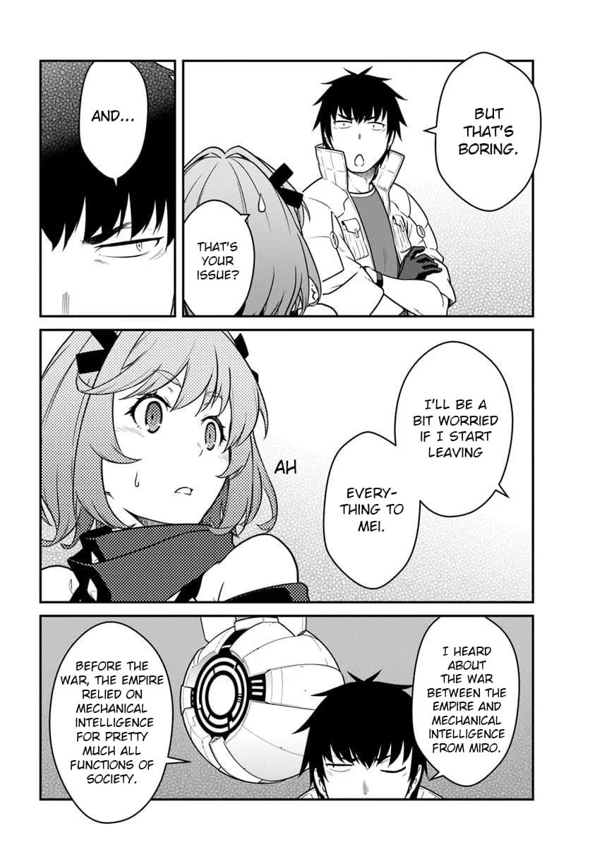 Mezametara Saikyou Soubi to Uchuusen-mochi Datta no de Chap 50.1 - Next Chap 51.1
