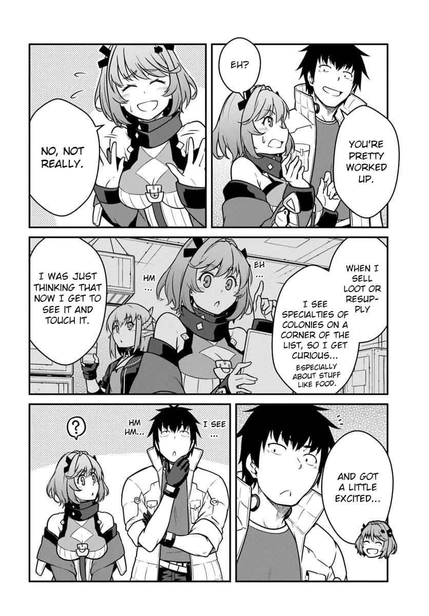 Mezametara Saikyou Soubi to Uchuusen-mochi Datta no de Chap 50.1 - Next Chap 51.1