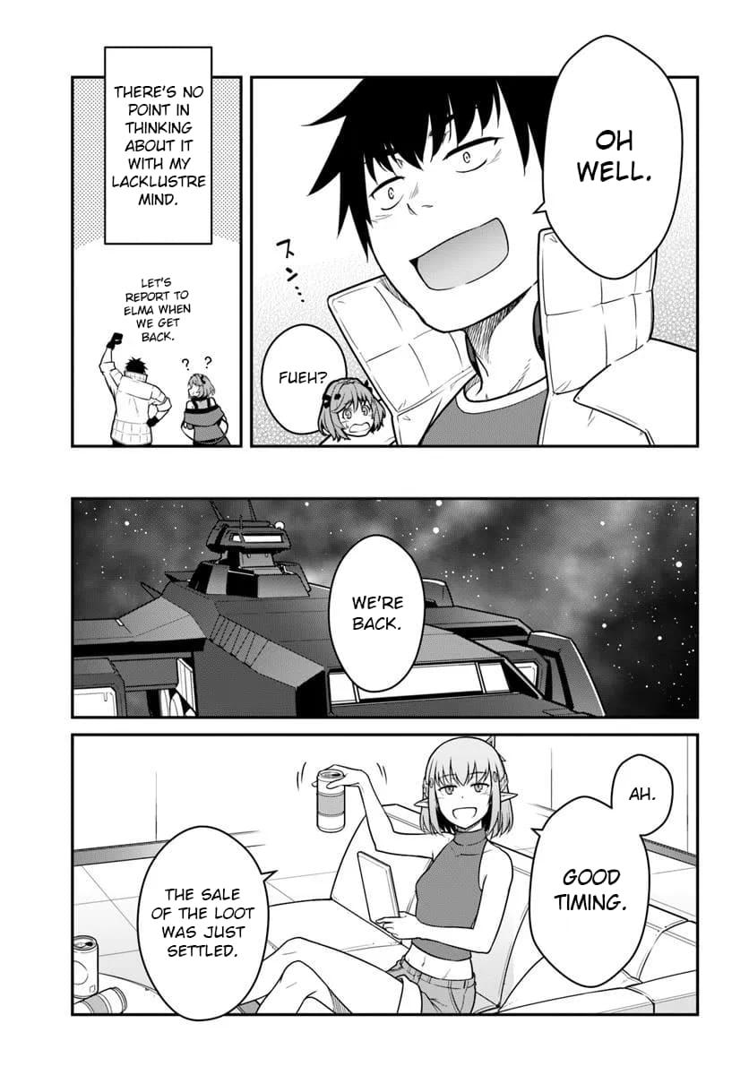 Mezametara Saikyou Soubi to Uchuusen-mochi Datta no de Chap 50.1 - Next Chap 51.1
