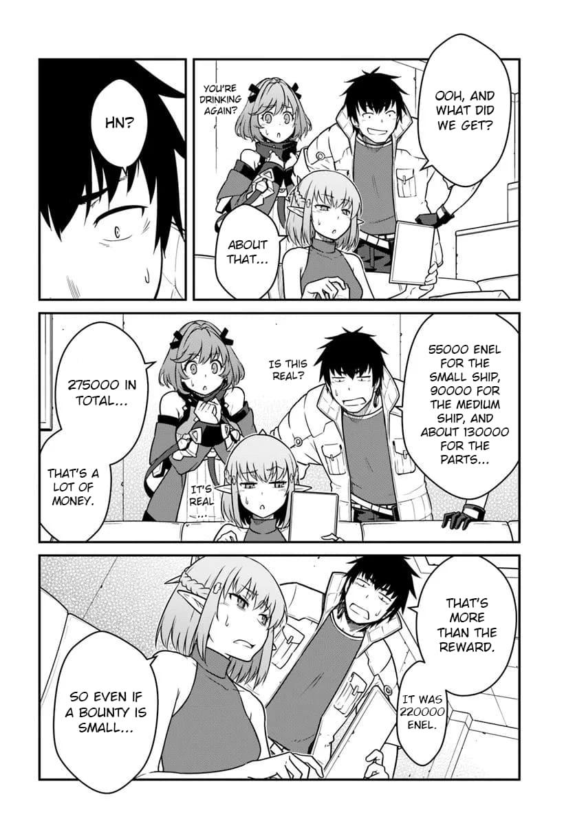 Mezametara Saikyou Soubi to Uchuusen-mochi Datta no de Chap 50.1 - Next Chap 51.1