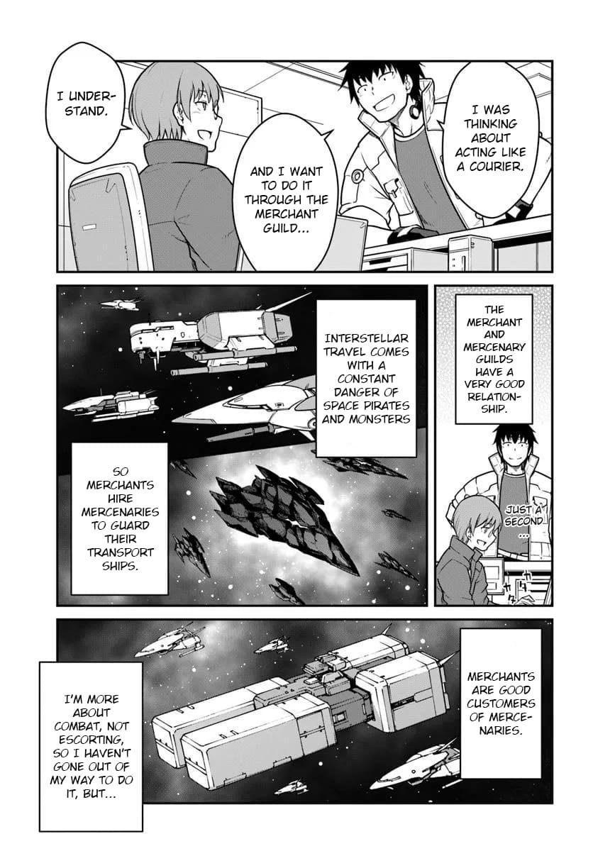 Mezametara Saikyou Soubi to Uchuusen-mochi Datta no de Chap 50.1 - Next Chap 51.1