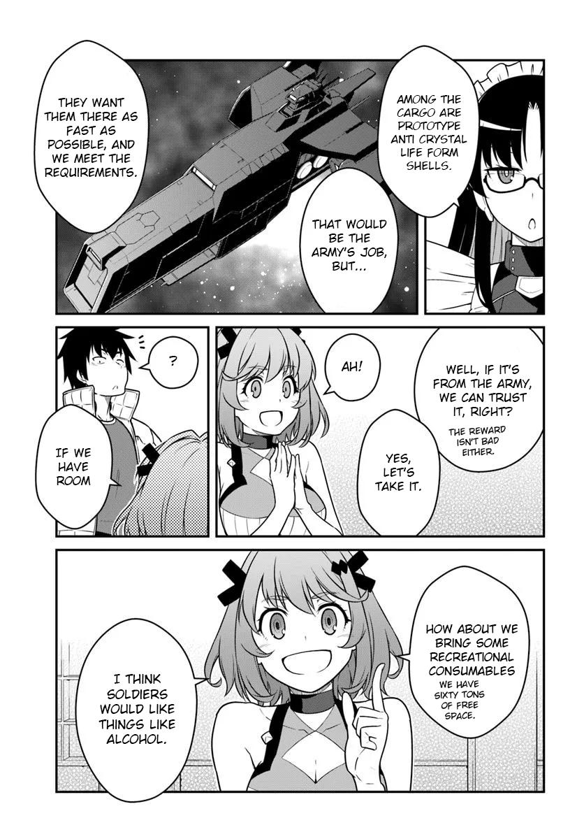 Mezametara Saikyou Soubi to Uchuusen-mochi Datta no de Chap 50.2 - Next Chap 51.2