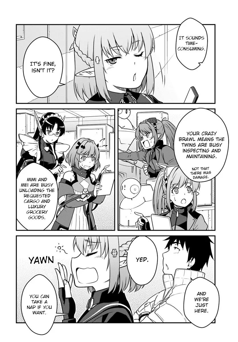 Mezametara Saikyou Soubi to Uchuusen-mochi Datta no de Chap 52.1 - Next Chap 53.1