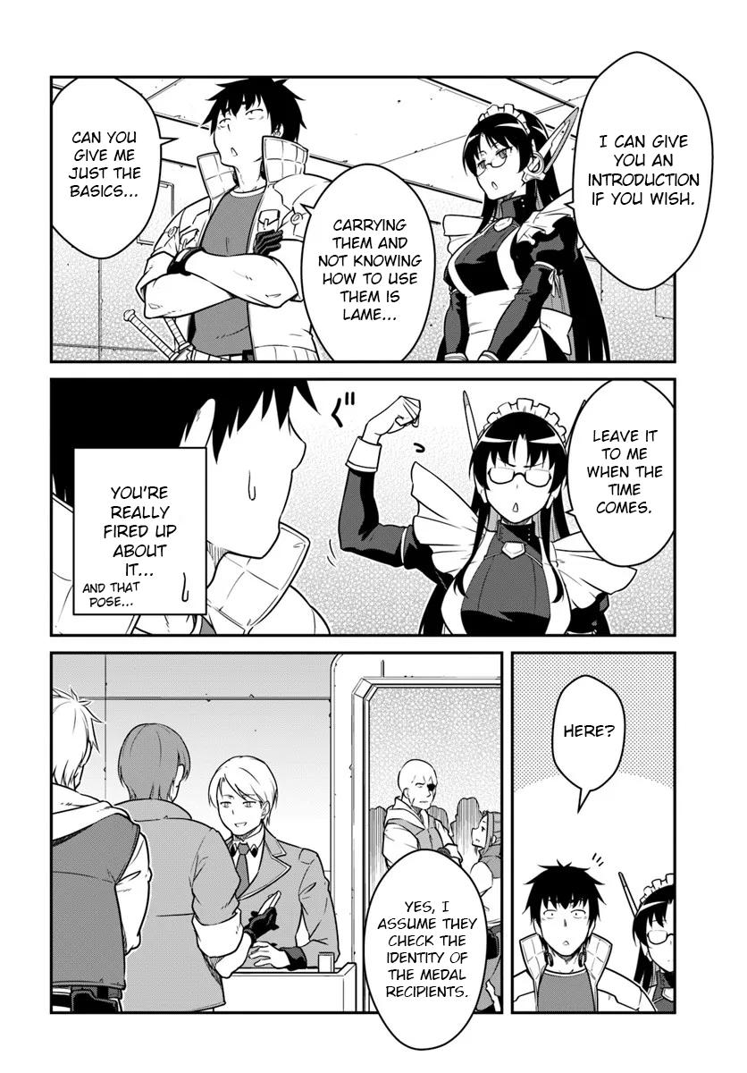 Mezametara Saikyou Soubi to Uchuusen-mochi Datta no de Chap 53.1 - Next Chap 54.1