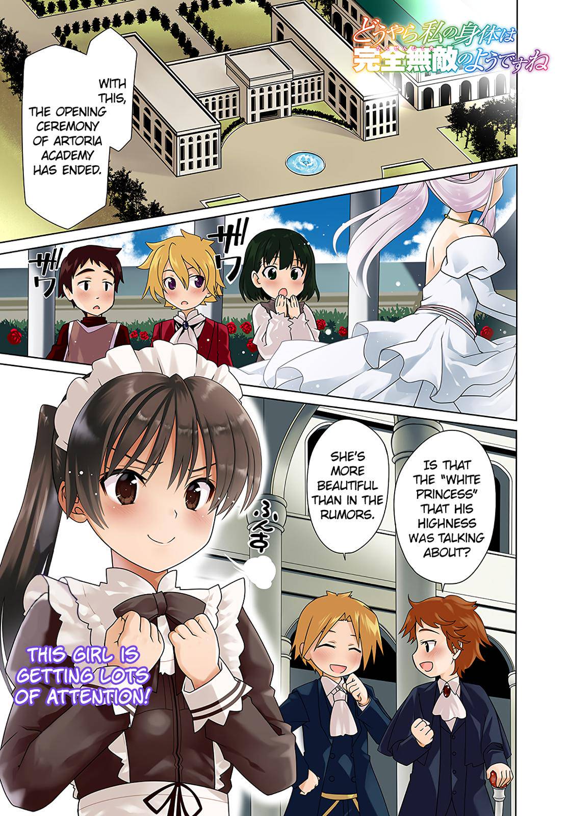 Douyara Watashi no Karada wa Kanzen Muteki no You Desu ne Chap 7 - Next Chap 8