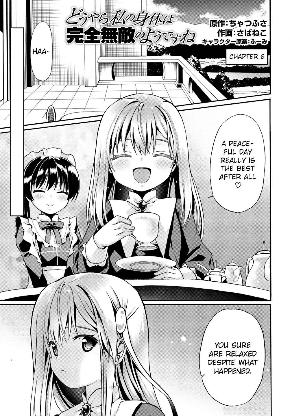 Douyara Watashi no Karada wa Kanzen Muteki no You Desu ne Chap 6 - Next Chap 7