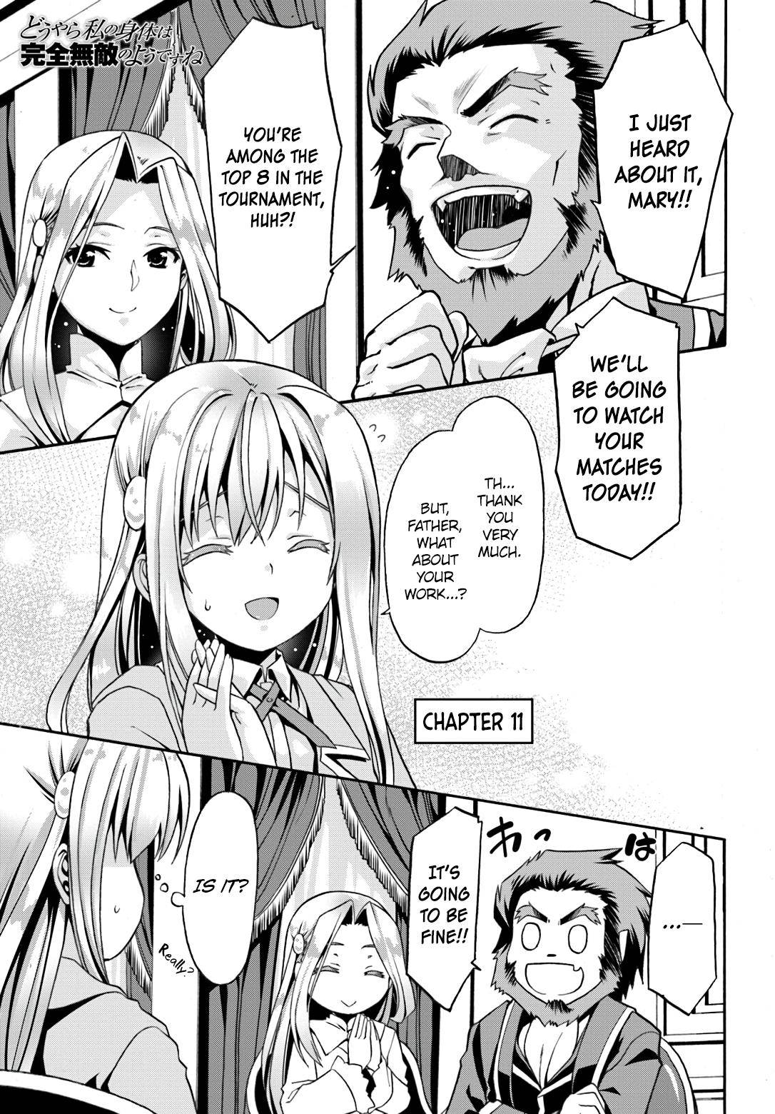 Douyara Watashi no Karada wa Kanzen Muteki no You Desu ne Chap 11 - Next Chap 12