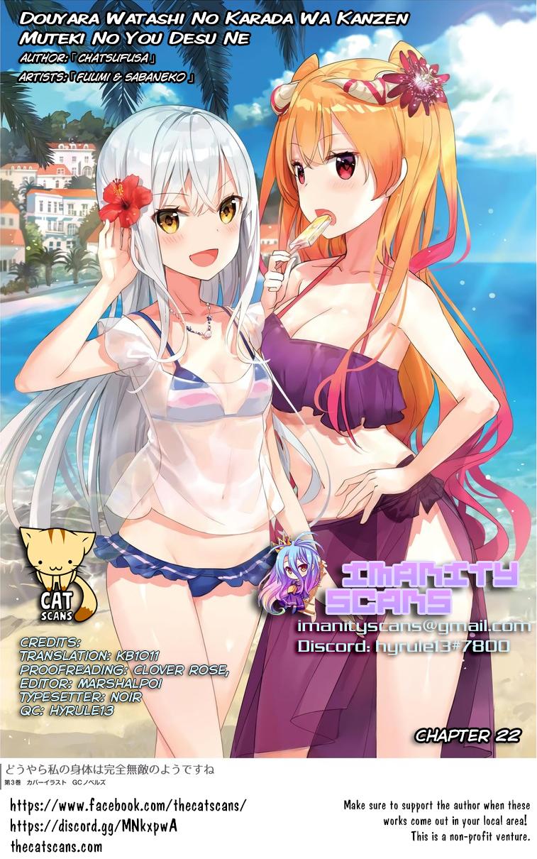 Douyara Watashi no Karada wa Kanzen Muteki no You Desu ne Chap 22 - Next Chap 23