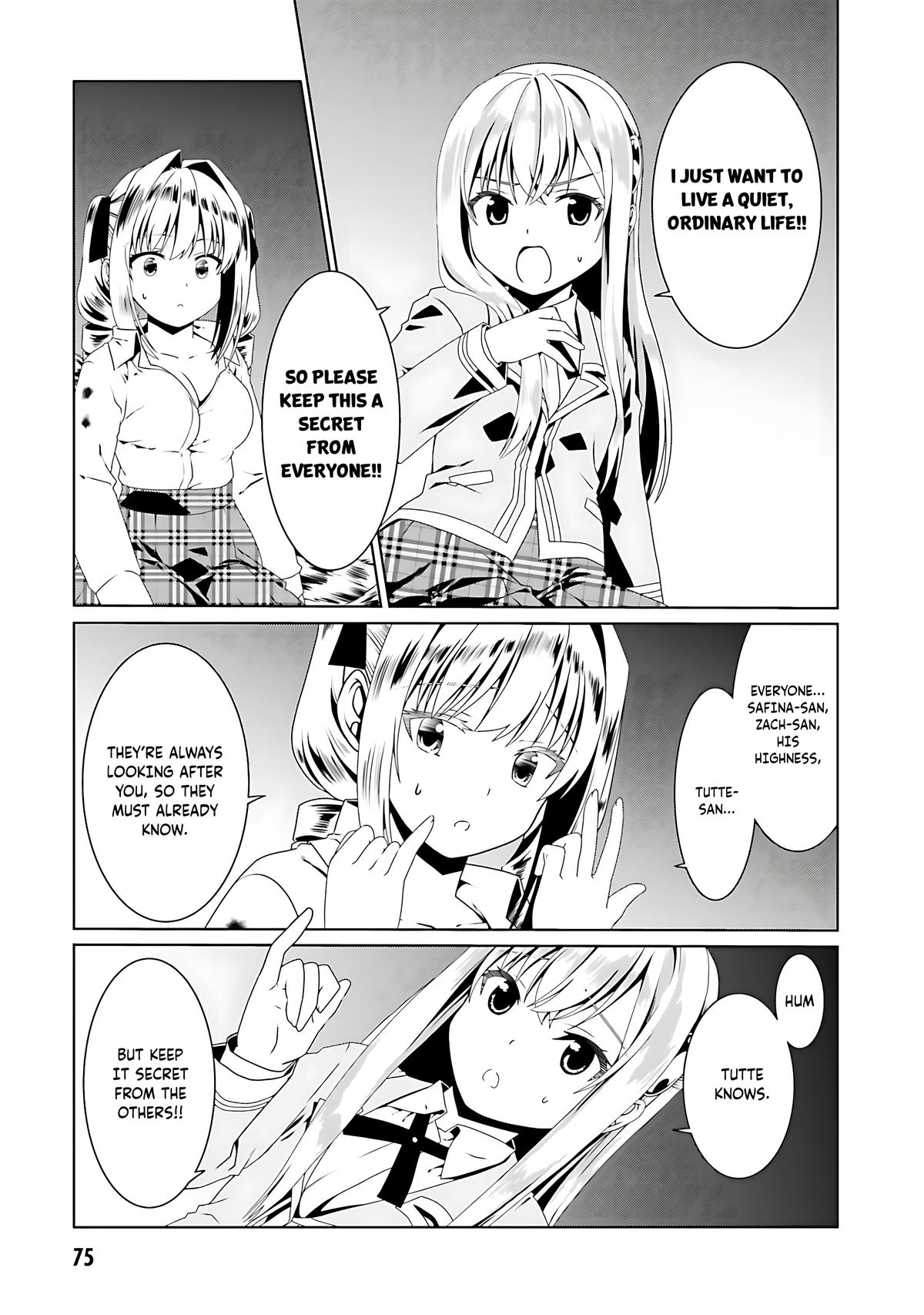 Douyara Watashi no Karada wa Kanzen Muteki no You Desu ne Chap 57 - Next Chap 58