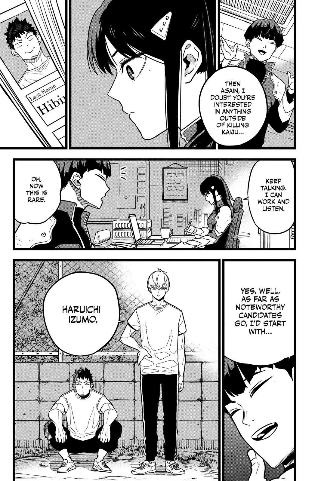 KAIJU NO.8 (Monster #8) Chap 4 - Next Chap 5