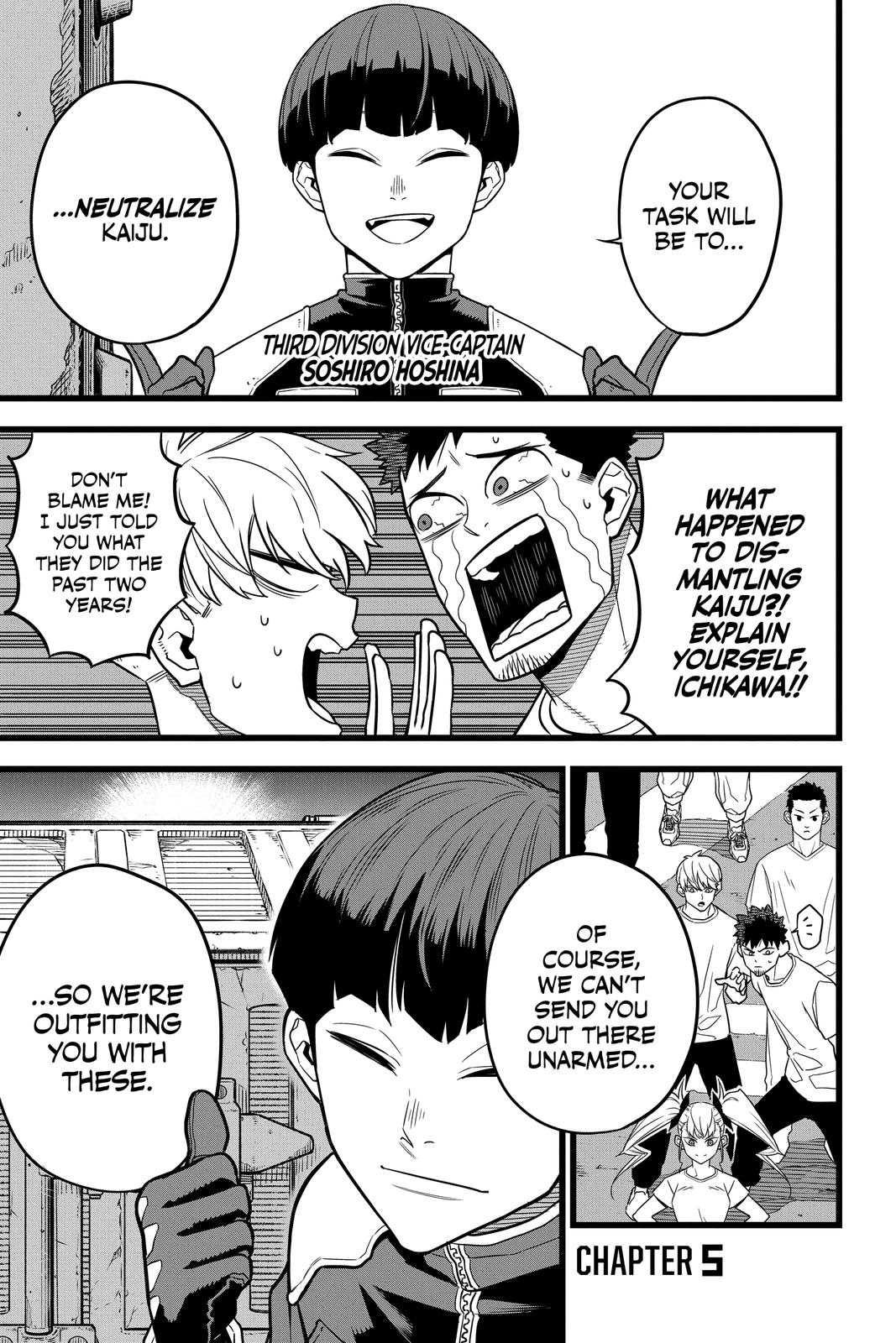 KAIJU NO.8 (Monster #8) Chap 5 - Next Chap 6