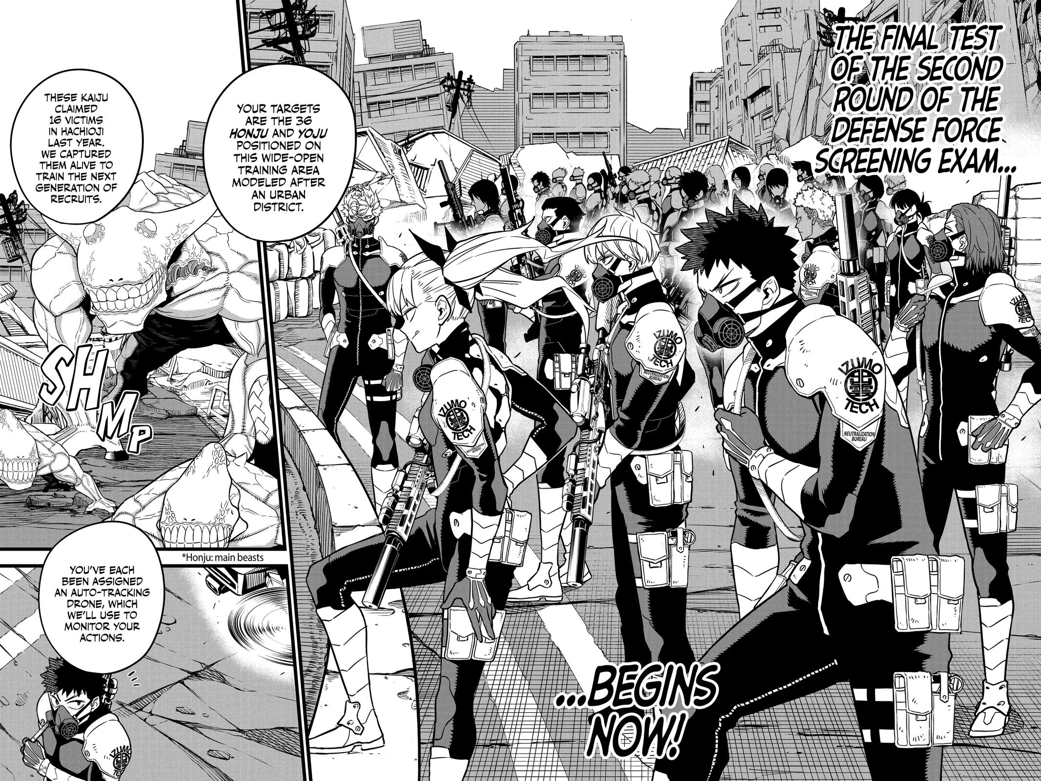 KAIJU NO.8 (Monster #8) Chap 5 - Next Chap 6