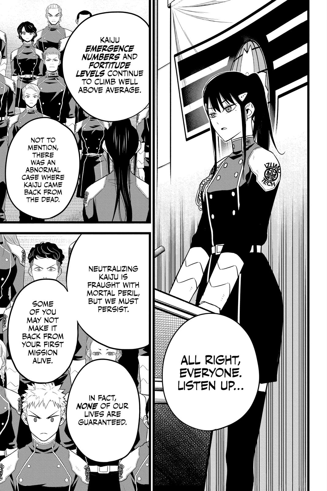 KAIJU NO.8 (Monster #8) Chap 10 - Next Chap 11