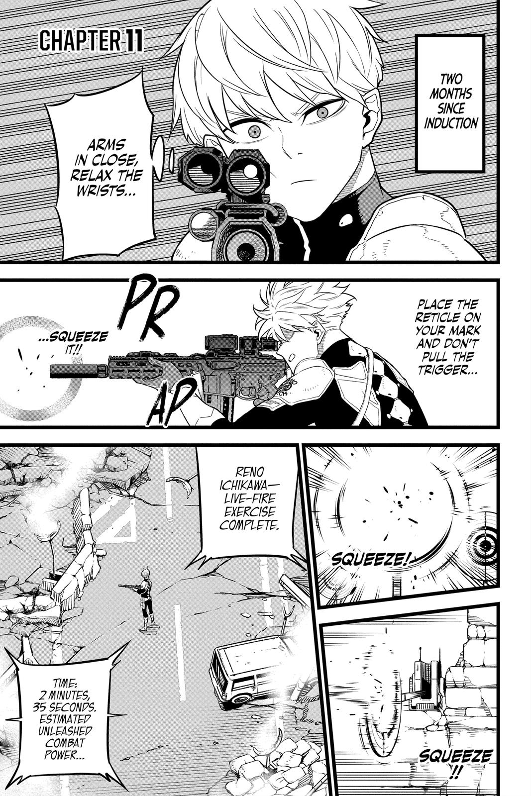 KAIJU NO.8 (Monster #8) Chap 11 - Next Chap 12