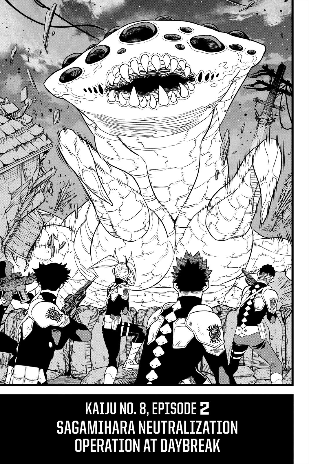 KAIJU NO.8 (Monster #8) Chap 12 - Next Chap 13