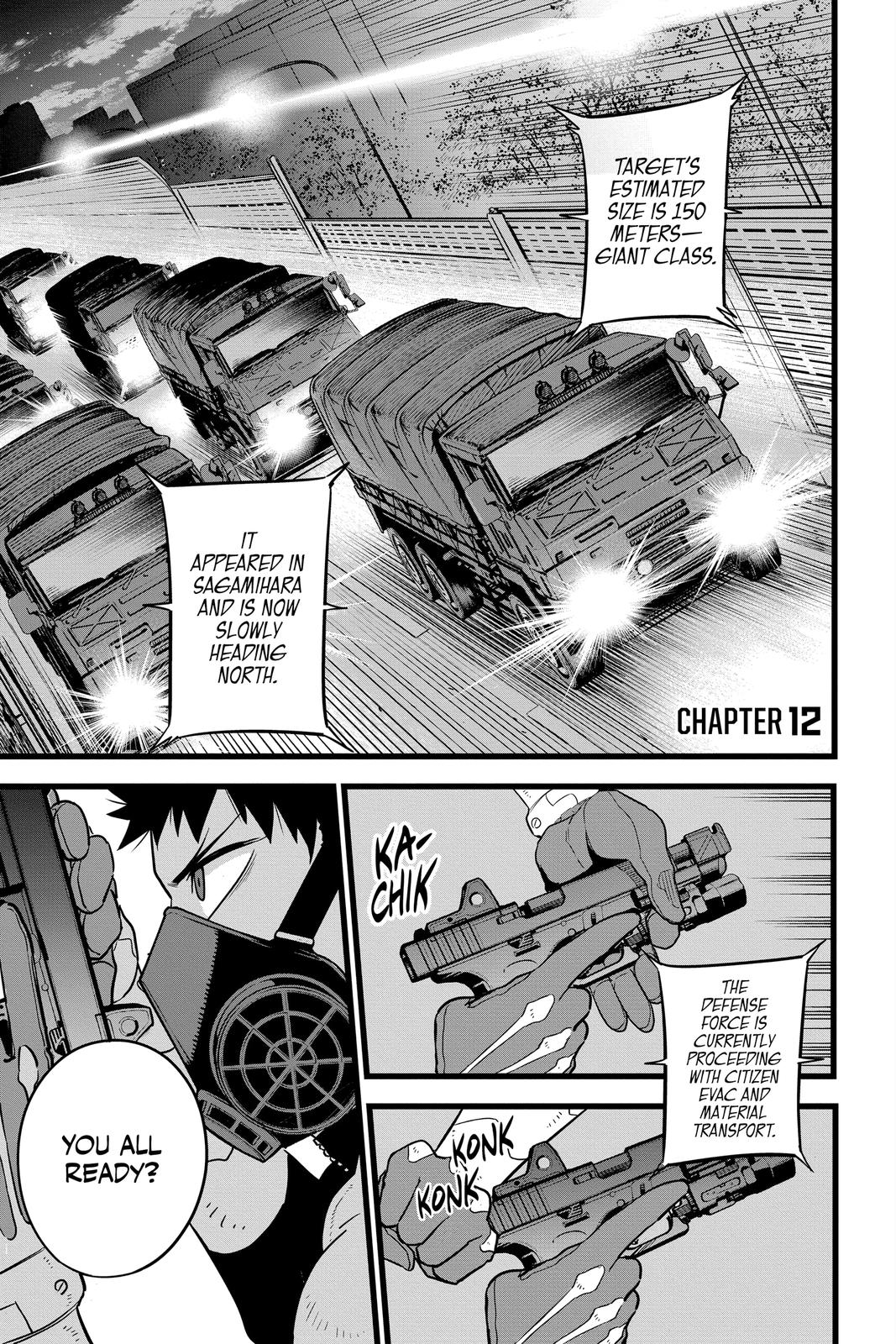 KAIJU NO.8 (Monster #8) Chap 12 - Next Chap 13