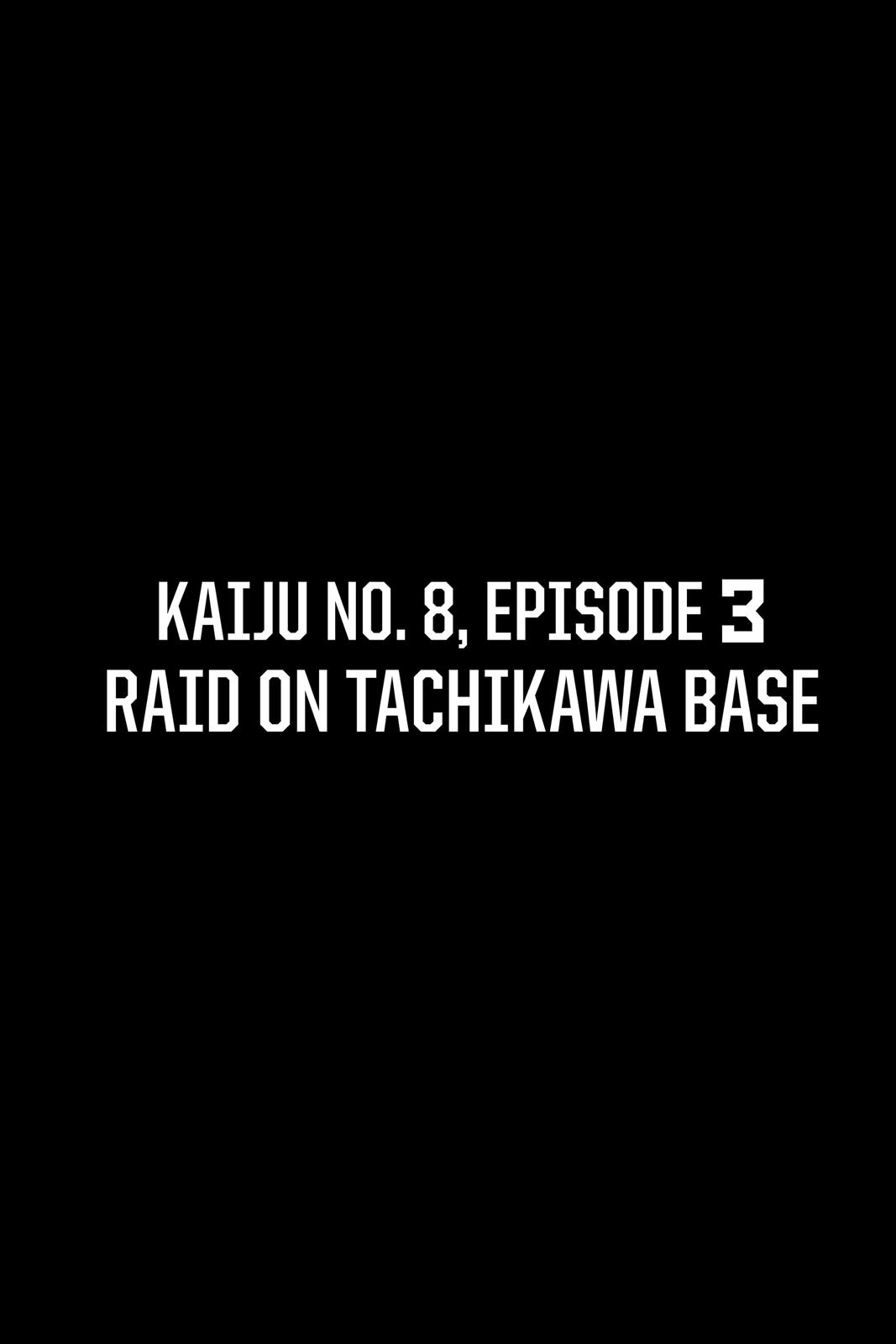 KAIJU NO.8 (Monster #8) Chap 24 - Next Chap 25