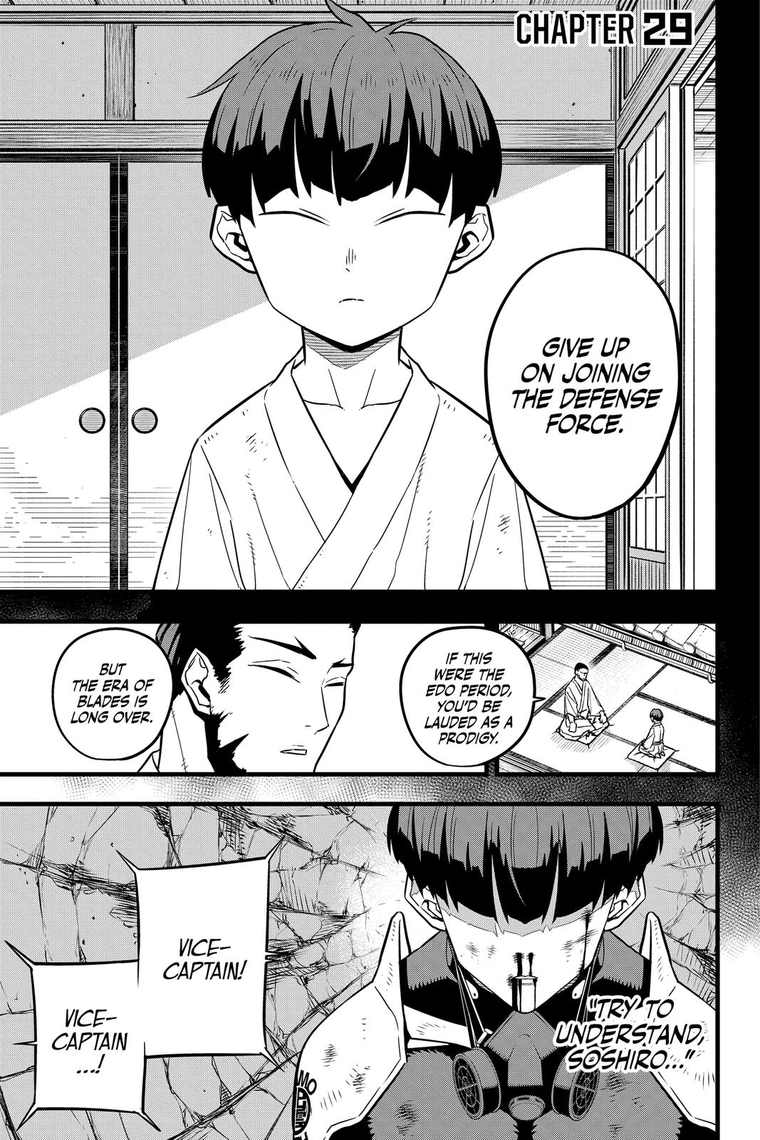 KAIJU NO.8 (Monster #8) Chap 29 - Next Chap 30