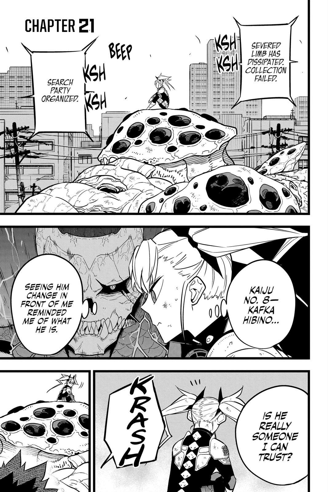KAIJU NO.8 (Monster #8) Chap 21 - Next Chap 22