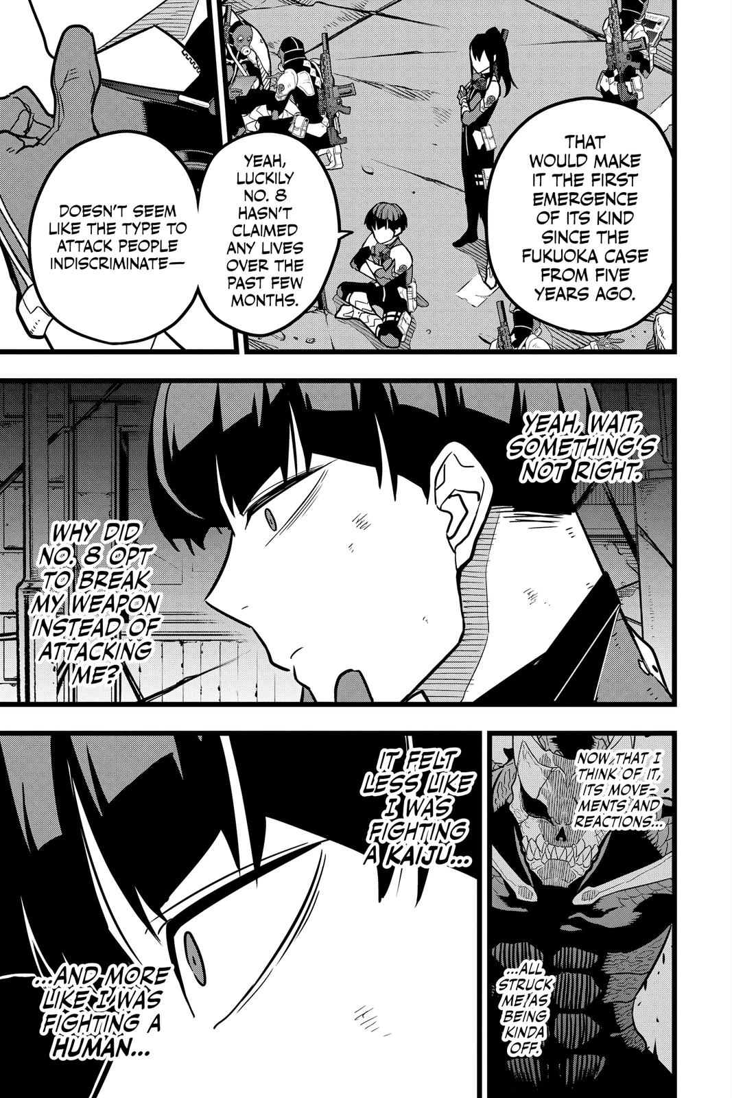 KAIJU NO.8 (Monster #8) Chap 21 - Next Chap 22