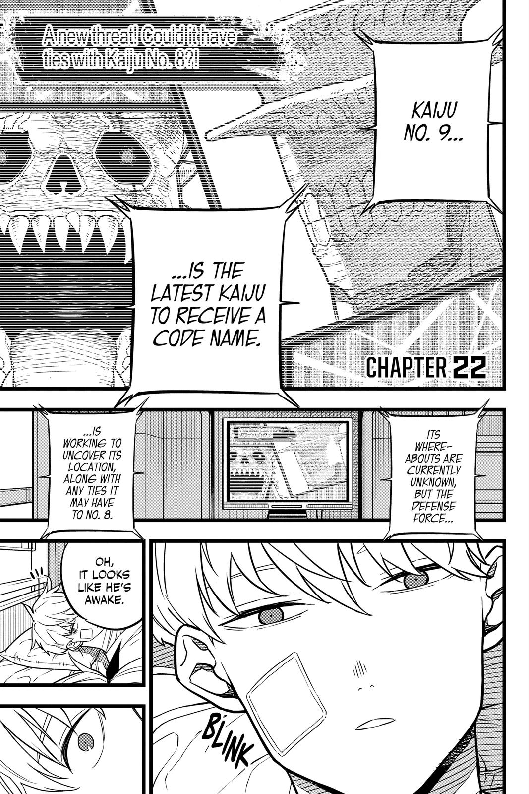 KAIJU NO.8 (Monster #8) Chap 22 - Next Chap 23