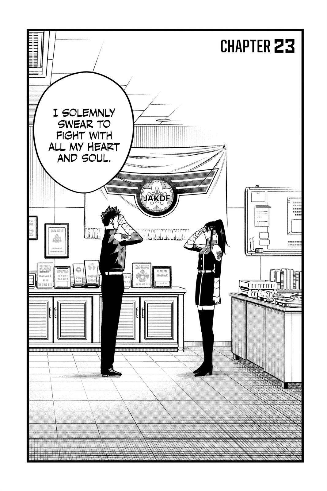 KAIJU NO.8 (Monster #8) Chap 23 - Next Chap 24