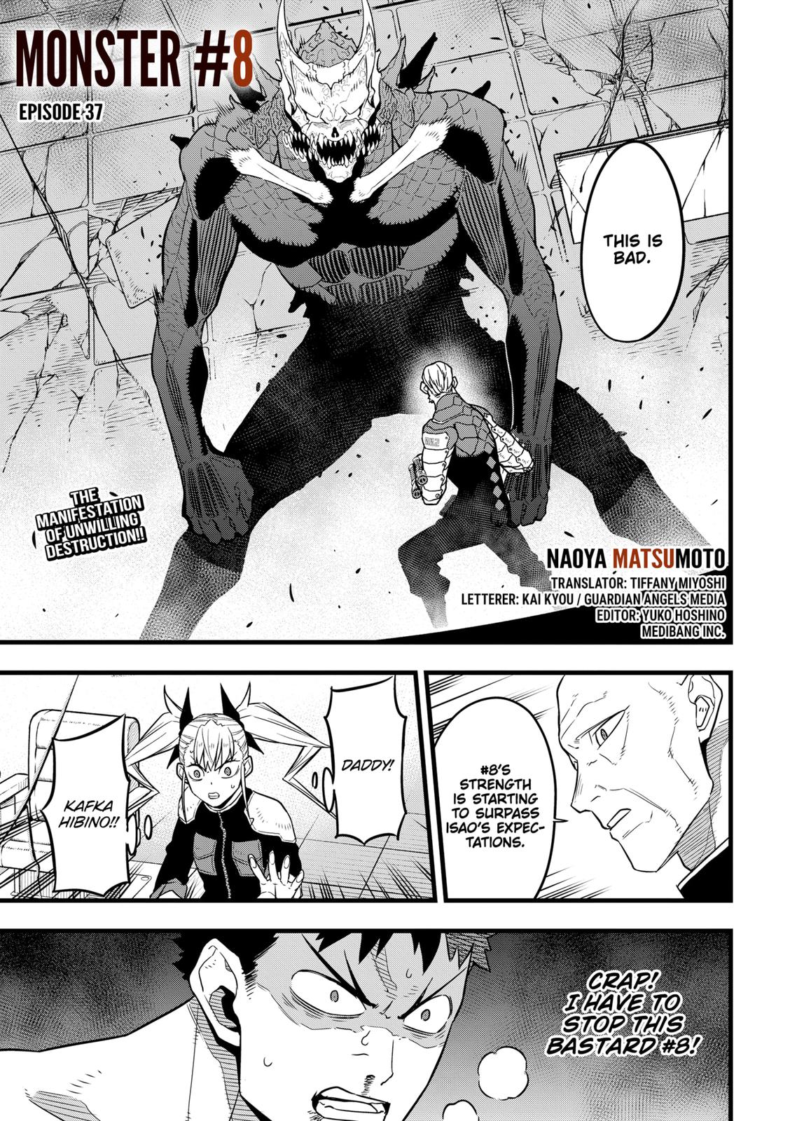 KAIJU NO.8 (Monster #8) Chap 37 - Next Chap 38