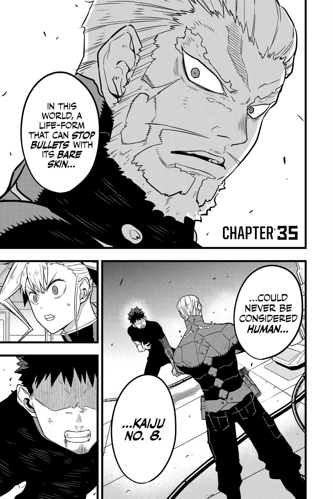 KAIJU NO.8 (Monster #8) Chap 35 - Next Chap 36