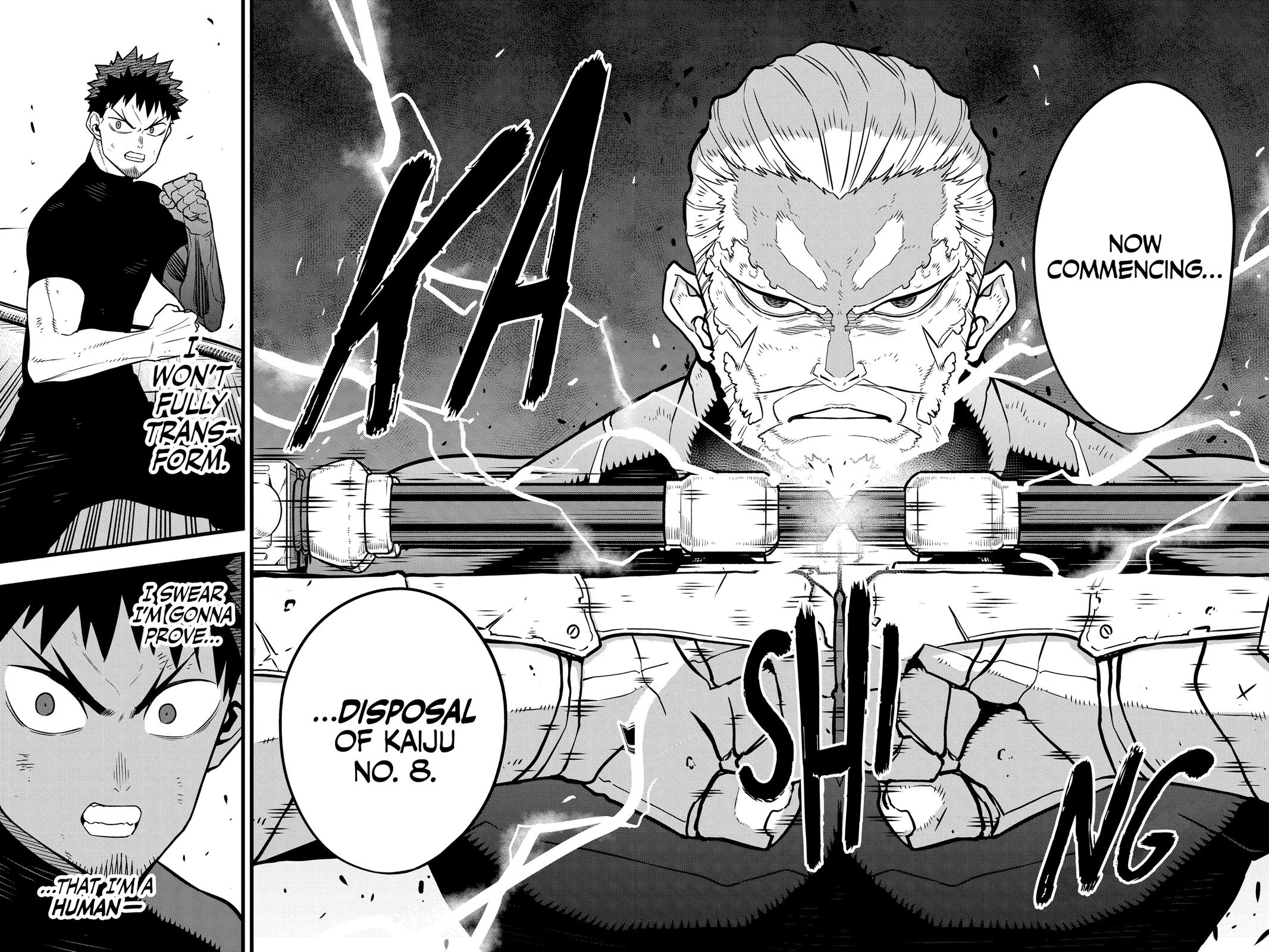 KAIJU NO.8 (Monster #8) Chap 35 - Next Chap 36