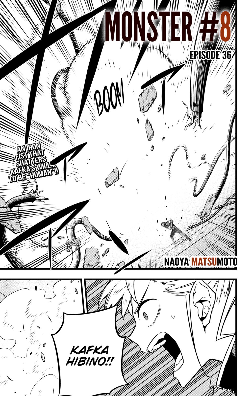 KAIJU NO.8 (Monster #8) Chap 36 - Next Chap 37