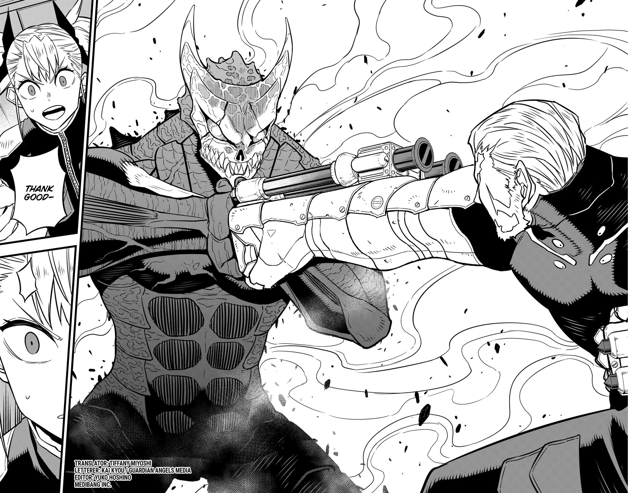 KAIJU NO.8 (Monster #8) Chap 36 - Next Chap 37